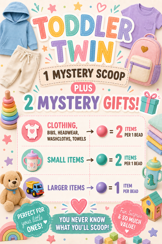 Toddler TWIN 1 Mystery Scoop plus 2 Mystery Gifts