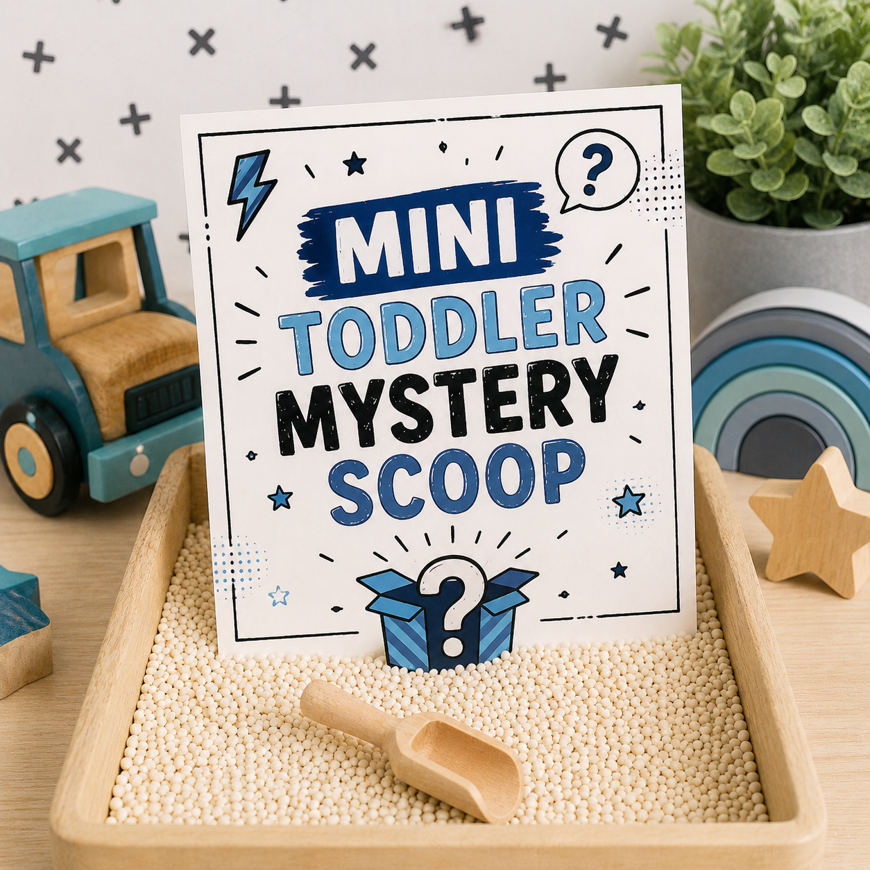 Toddler Boy mini scoop